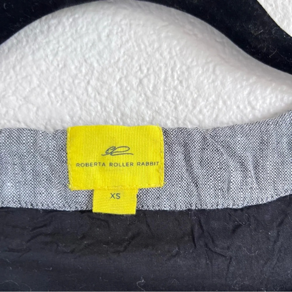 Roberta Roller Rabbit Linen V-Neck Mini Dress - Picture 4 of 12